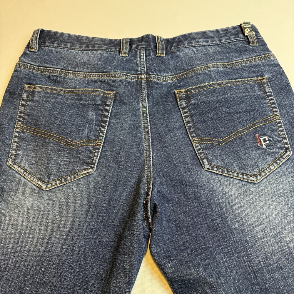 NWT Londa Polo Equestrian Preppy Denim Datk Wash Straight Leg Luxury‎ Jean 32/32 - Picture 4 of 16